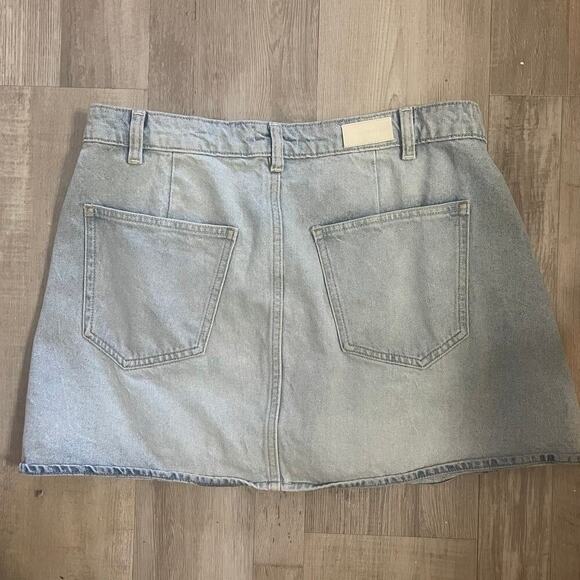 DL1961 Andi Wrap Mini Skirt Sz 30 - Picture 14 of 16